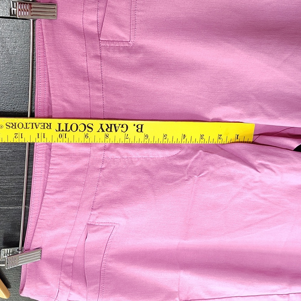 🩷 Zac & Rachel Pink Cropped Capri Pants. Size 14. Excellent Condition. - Picture 6 of 14